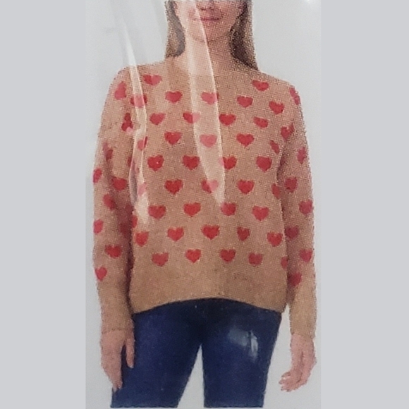 Vince Camuto Women's Valentine's Day Sweater NWT - Picture 1 of 3